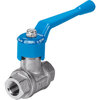 Ball valve Series: QH Brass Handle PN30 Internal thread (BSPP) 1/4" (8)
